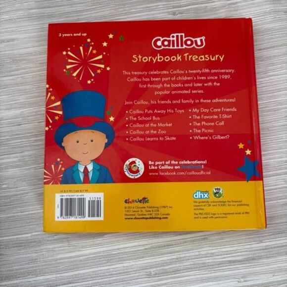 Caillou storybook treasury - Picture 2 of 2